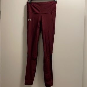 Under armour plum workout leggings